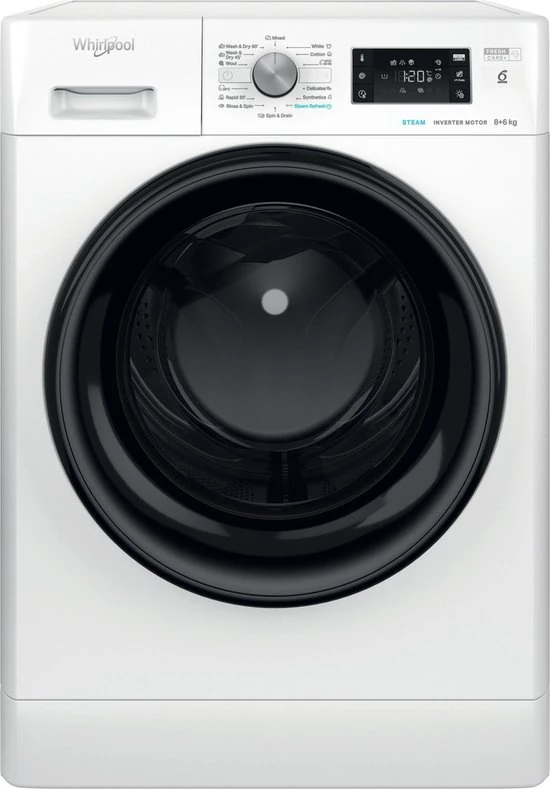 Whirlpool FFWDB 864349 BV EE - 8/6 kg — productfoto
